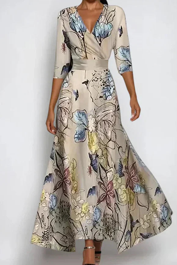 Carly - Luxury Floral Dress