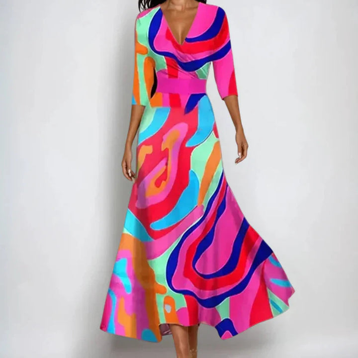 Carly - Luxury Floral Dress