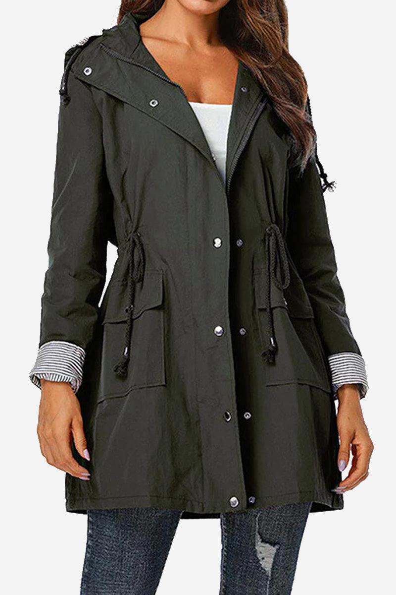 EverRain™ Elegant Hooded Coat