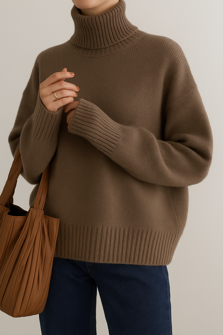 Monika™ | High Neck Sweater