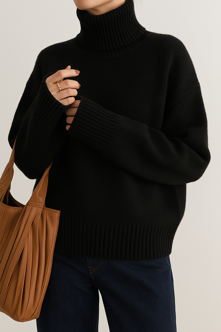 Monika™ | High Neck Sweater