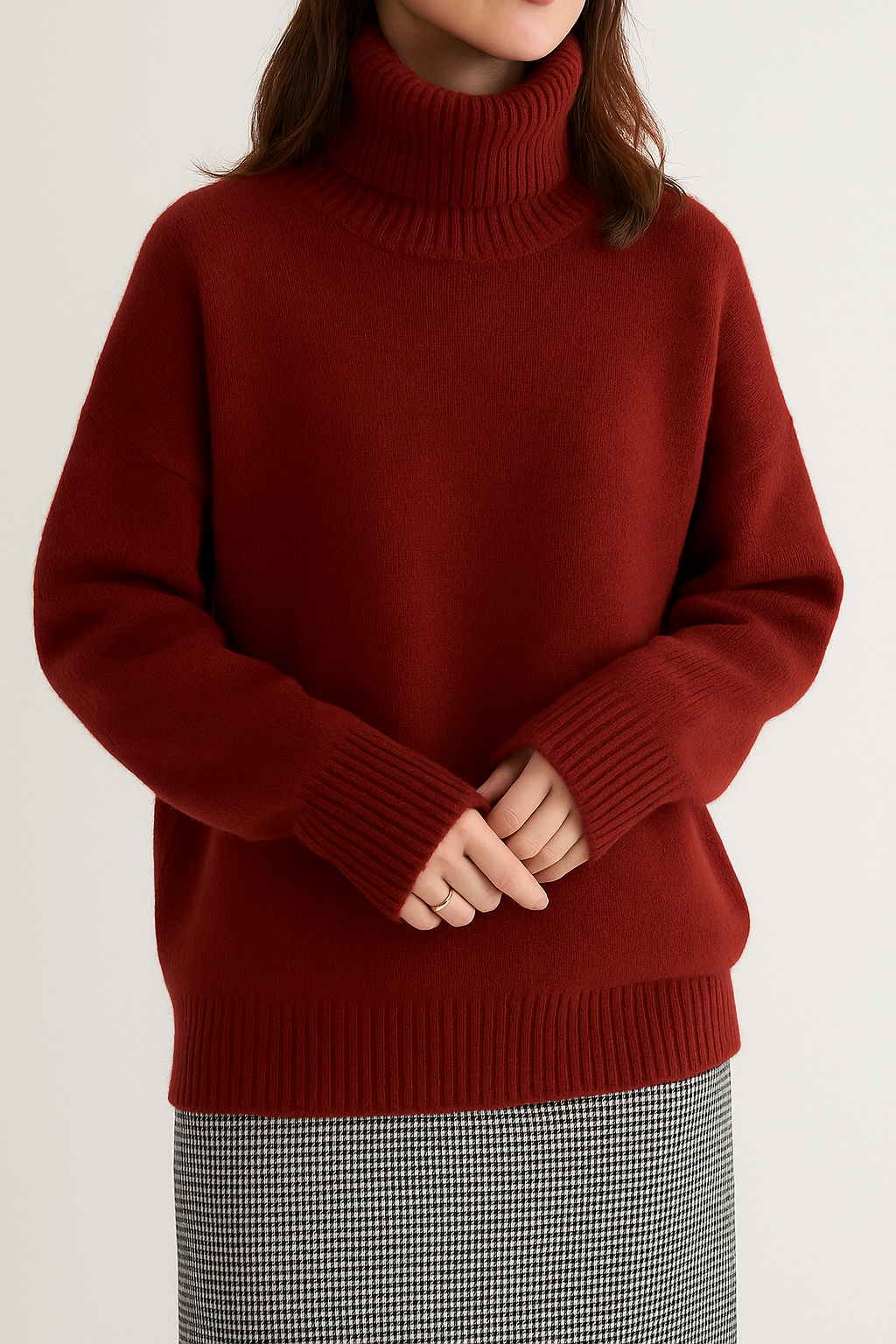 Monika™ | High Neck Sweater