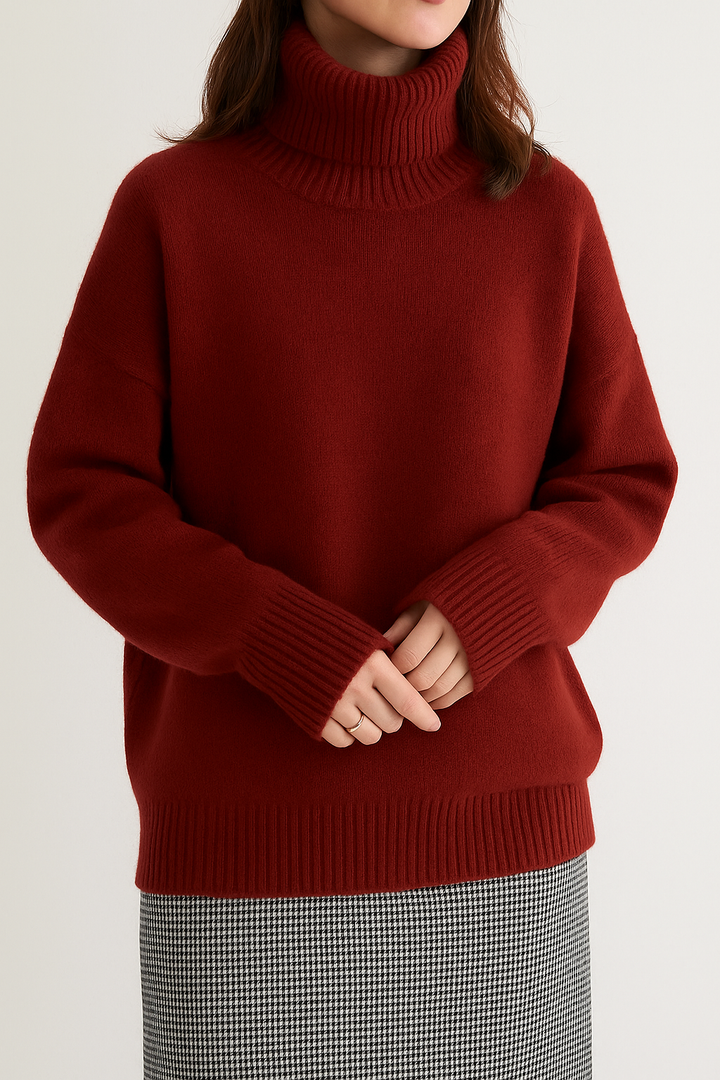 Monika™ | High Neck Sweater