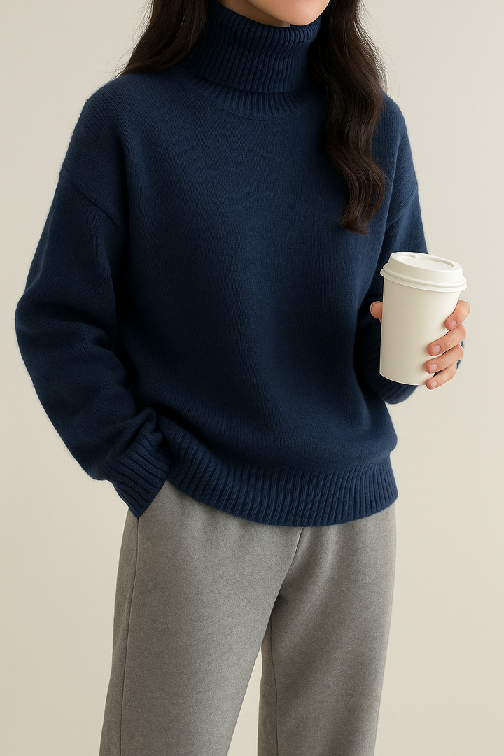Monika™ | High Neck Sweater