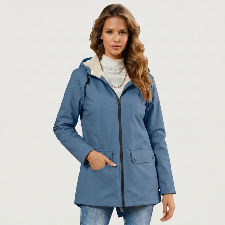 Cara™ | Wind and waterproof rain jacket