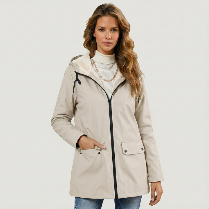 Cara™ | Wind and waterproof rain jacket