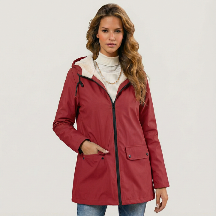 Cara™ | Wind and waterproof rain jacket