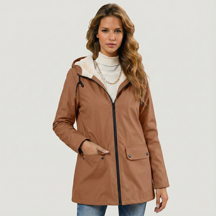 Cara™ | Wind and waterproof rain jacket