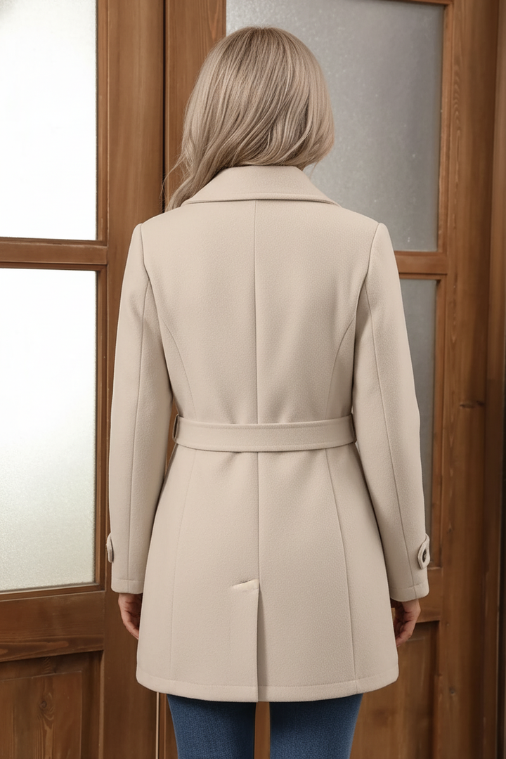 Mara™ | Elegant Woolen Coat