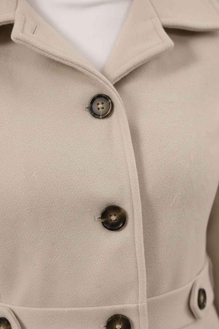 Mara™ | Elegant Woolen Coat