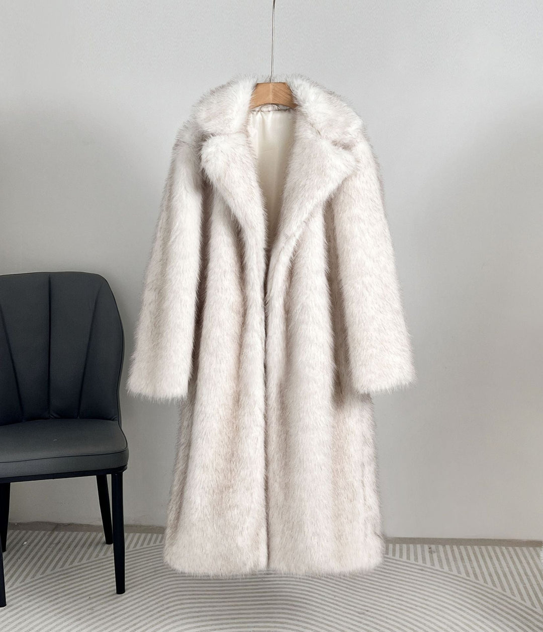 Harper - Faux Fur Long Coat