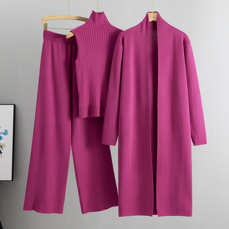 Florence - Long Cardigan Three-Piece Set