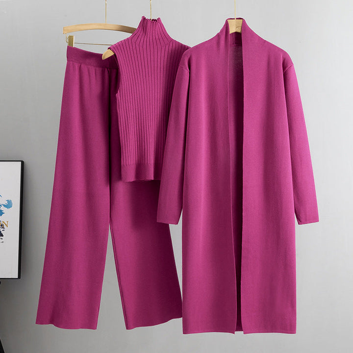 Florence - Long Cardigan Three-Piece Set