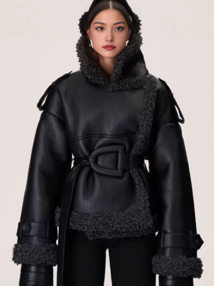 Jade - Waist Fashion Coat