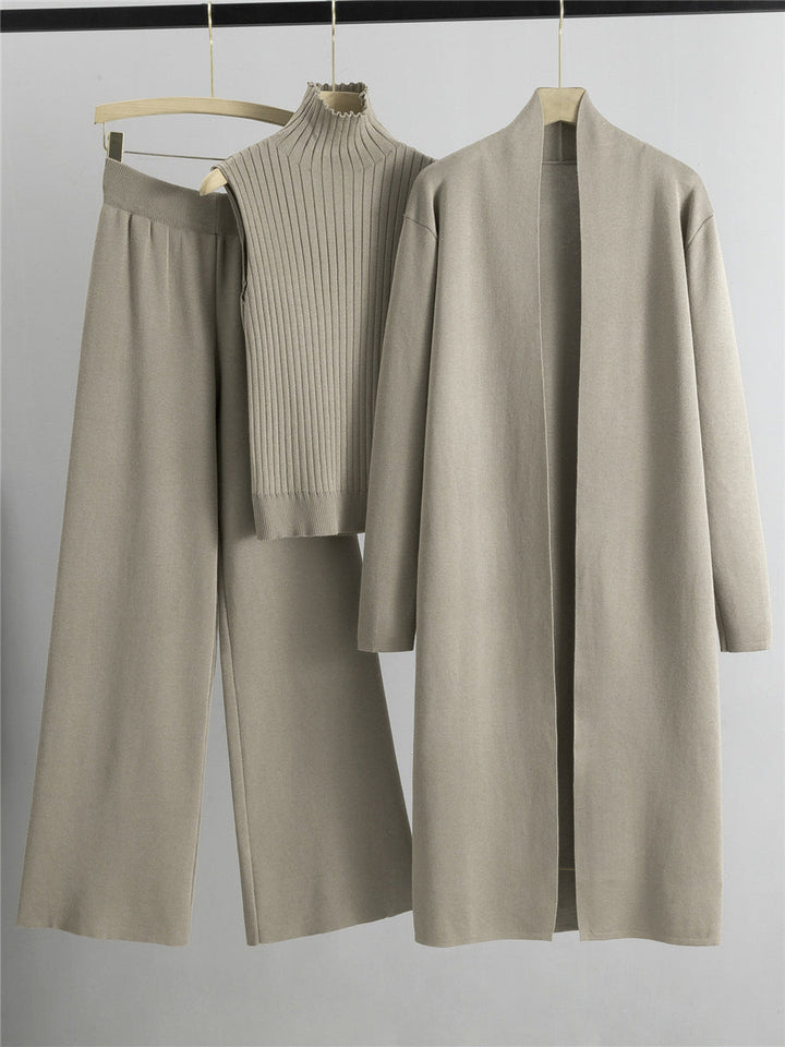 Florence - Long Cardigan Three-Piece Set