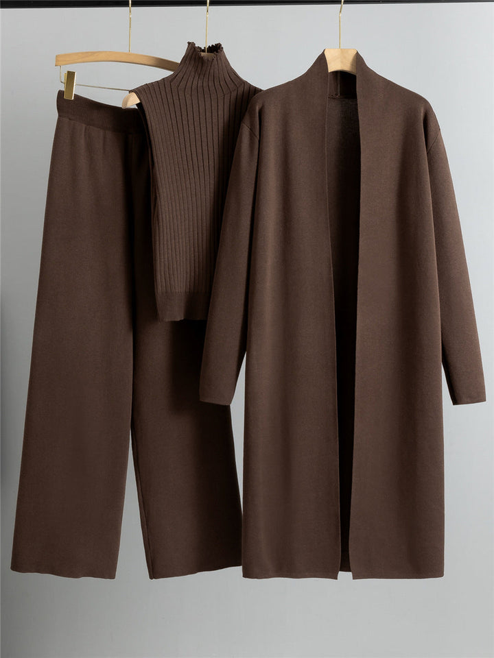 Florence - Long Cardigan Three-Piece Set