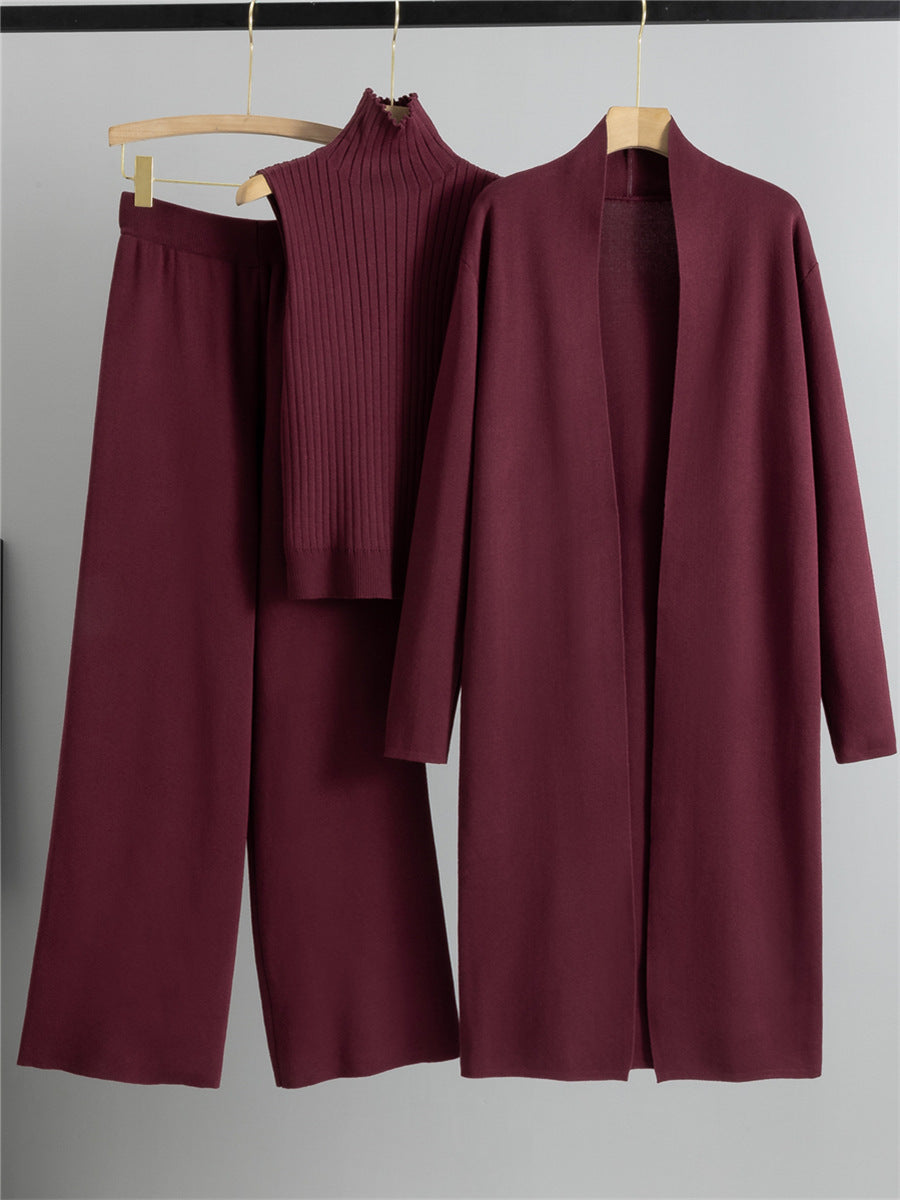 Florence - Long Cardigan Three-Piece Set